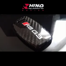 Audi RS Q3 Car Key Shell Carbon Fiber