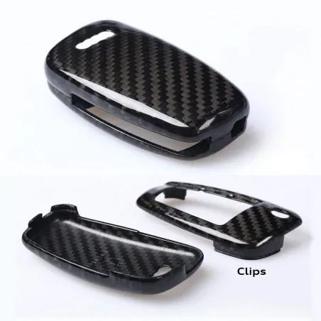 Audi RS Q3 Car Key Shell Carbon Fiber