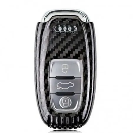 Audi RS5 Car Key Shell Carbon Fiber