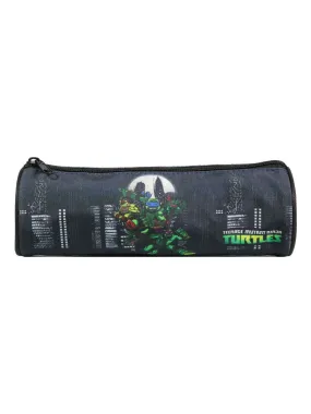 BAGTROTTER Trousse scolaire ronde Tortues Ninja Noire - Noir