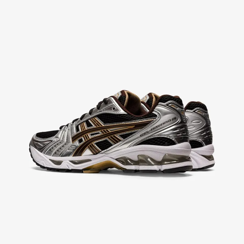 BASKETS ASICS GEL-KAYANO 14 NOIRES ET MARRONS