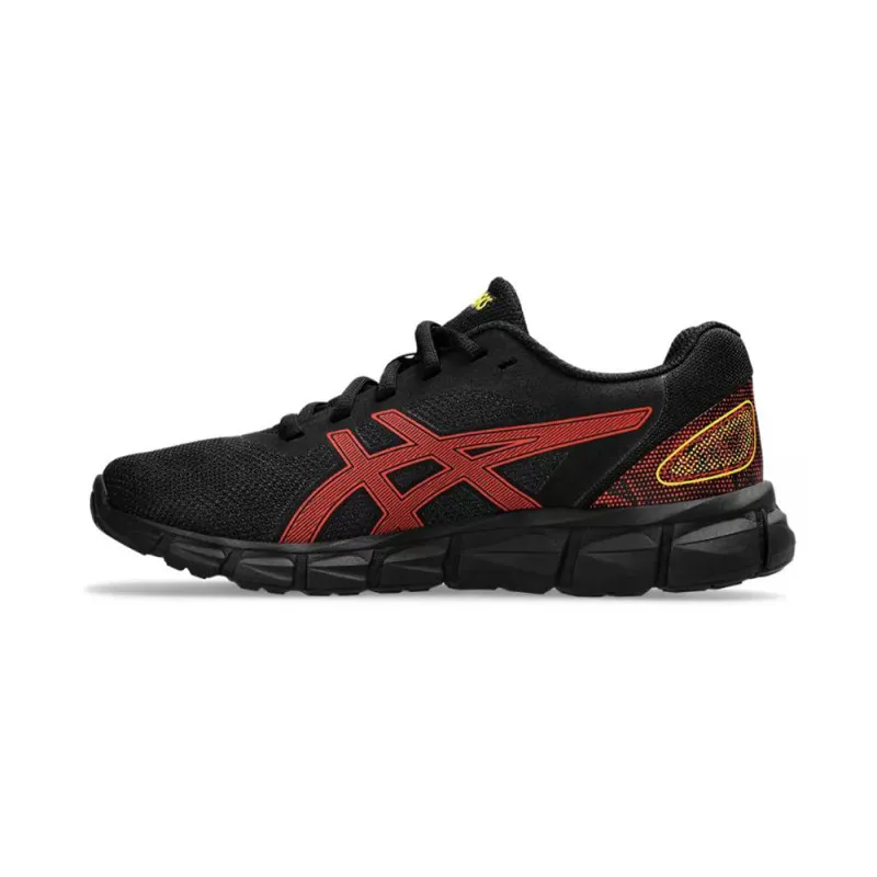 BASKETS ASICS GEL-QUANTUM LYTE II GS NOIRES ROUGES