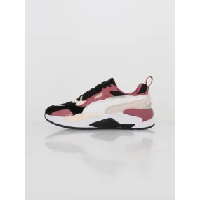 Baskets compensées x-ray square rose femme - Puma | wimod