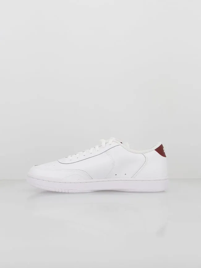 Baskets court vintage swoosh bordeaux blanc homme - Nike | wimod