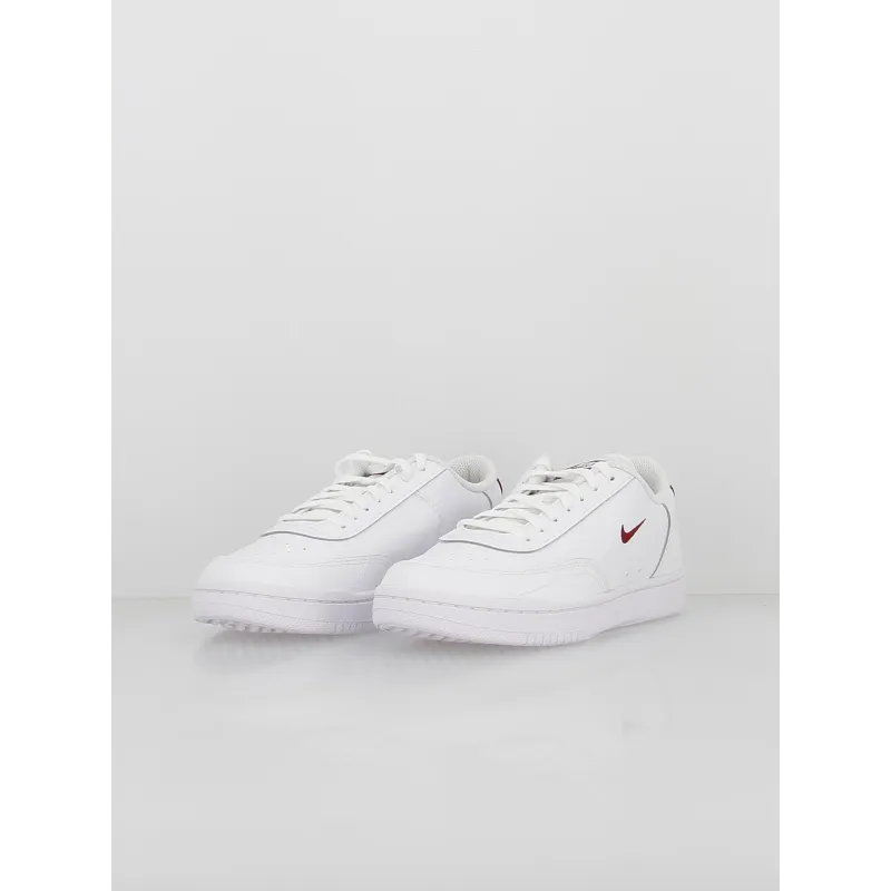 Baskets court vintage swoosh bordeaux blanc homme - Nike | wimod