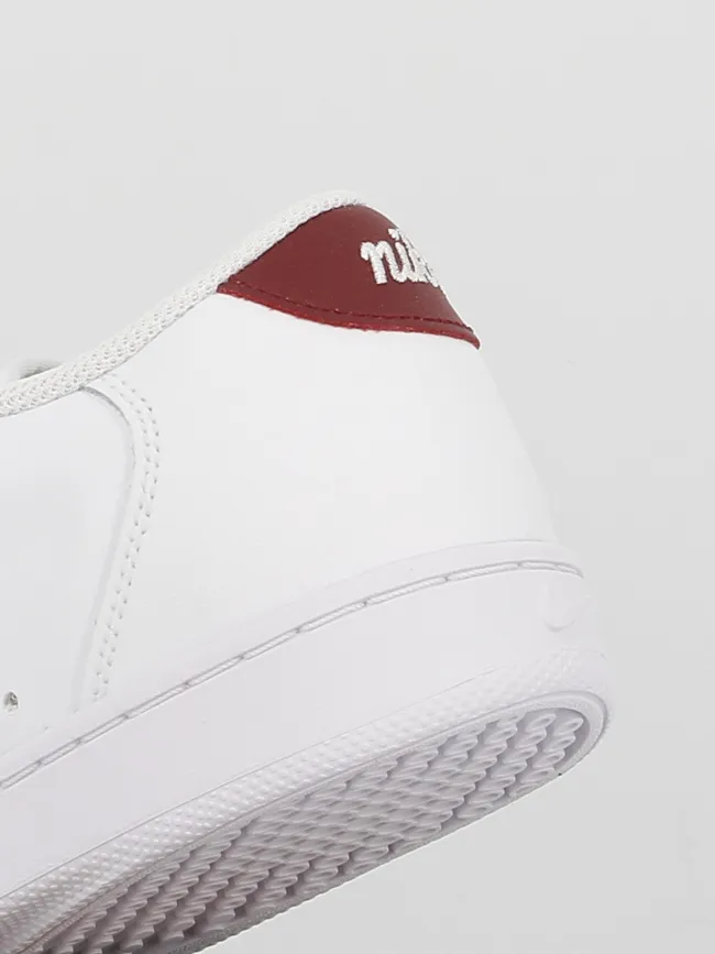 Baskets court vintage swoosh bordeaux blanc homme - Nike | wimod