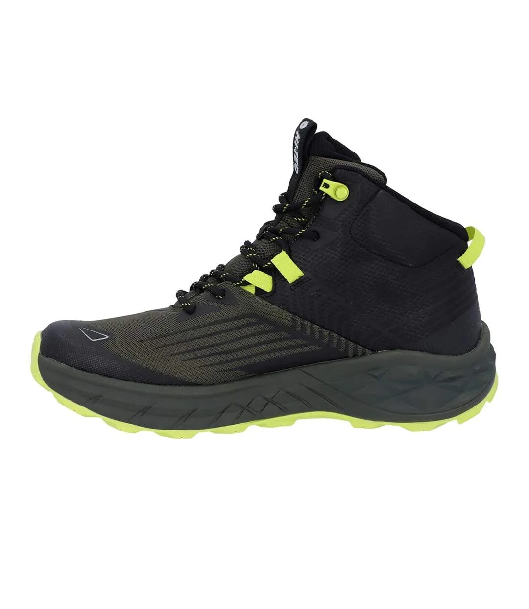 Baskets fuse trail femme noir / vert sombre Hi-Tec