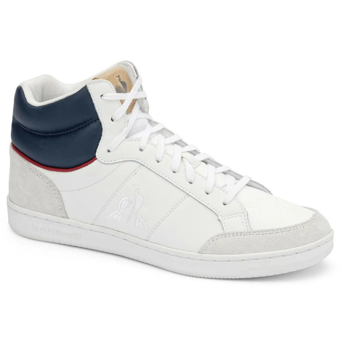 Baskets homme COURT ARENA BBR PREMIUM blanc en cuir | 3 Suisses