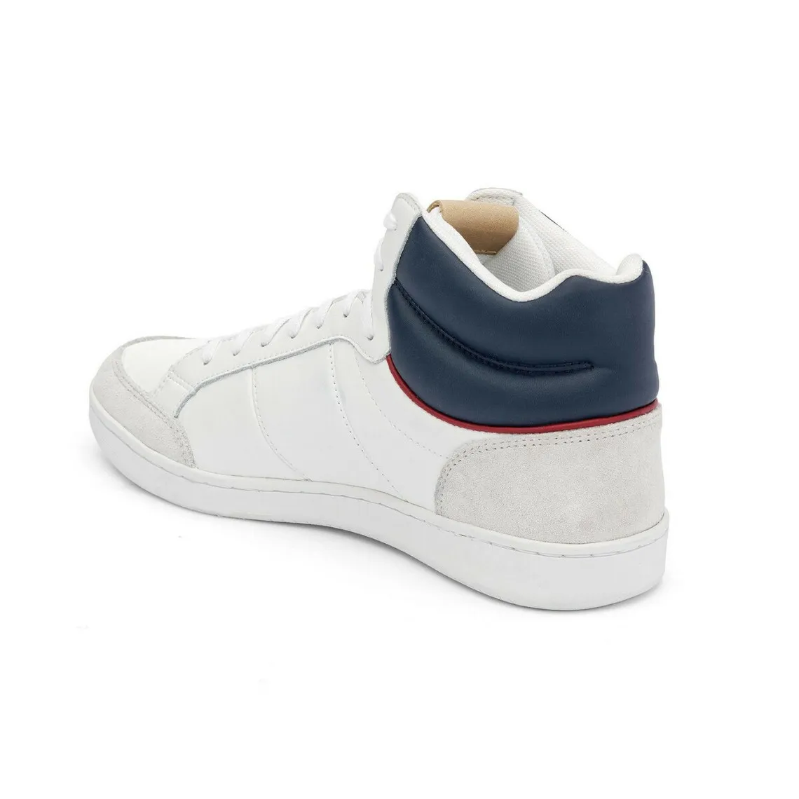 Baskets homme COURT ARENA BBR PREMIUM blanc en cuir | 3 Suisses