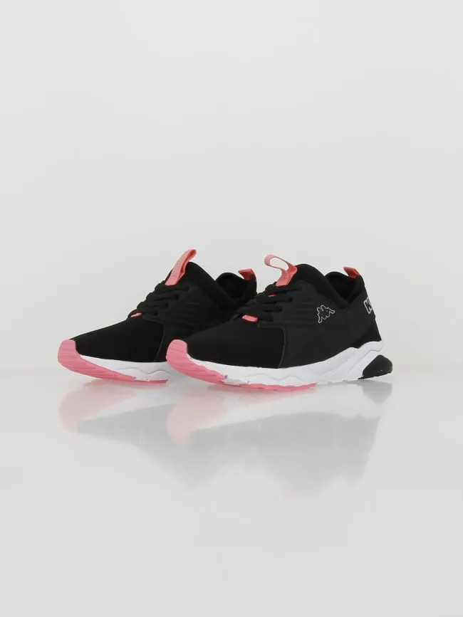 Baskets sportswear san puerto rose noir enfant - Kappa | wimod