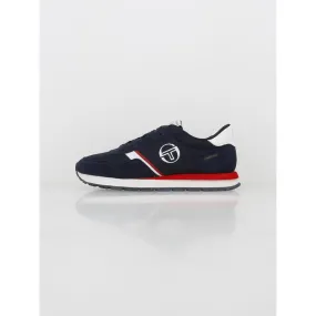 Baskets viareggio bleu marine rouge homme - Sergio Tacchini | wimod