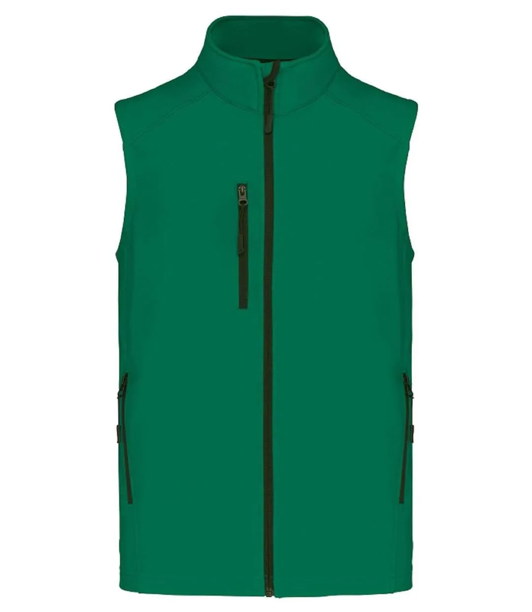 Bodywarmer softshell - gilet sans manches - K403 - vert kelly - Homme