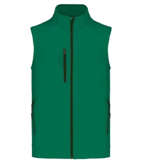 Bodywarmer softshell - gilet sans manches - K403 - vert kelly - Homme