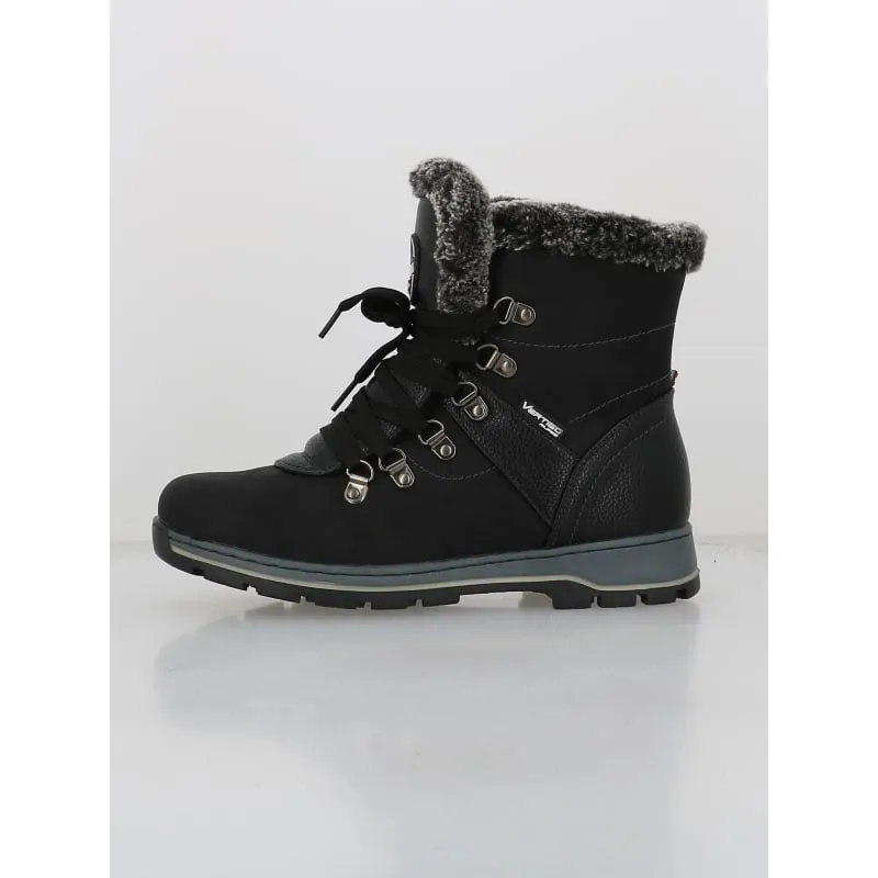 Bottes de neige sacha noir femme - Alpes Vertigo | wimod