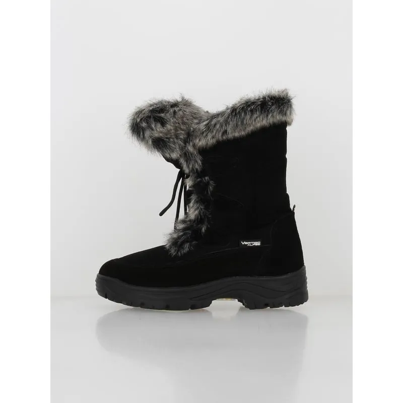 Bottes de neige sacha noir femme - Alpes Vertigo | wimod