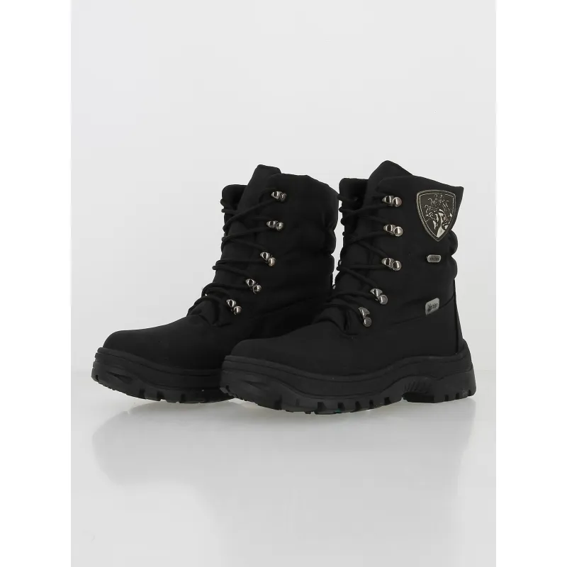 Bottes de neige sacha noir femme - Alpes Vertigo | wimod