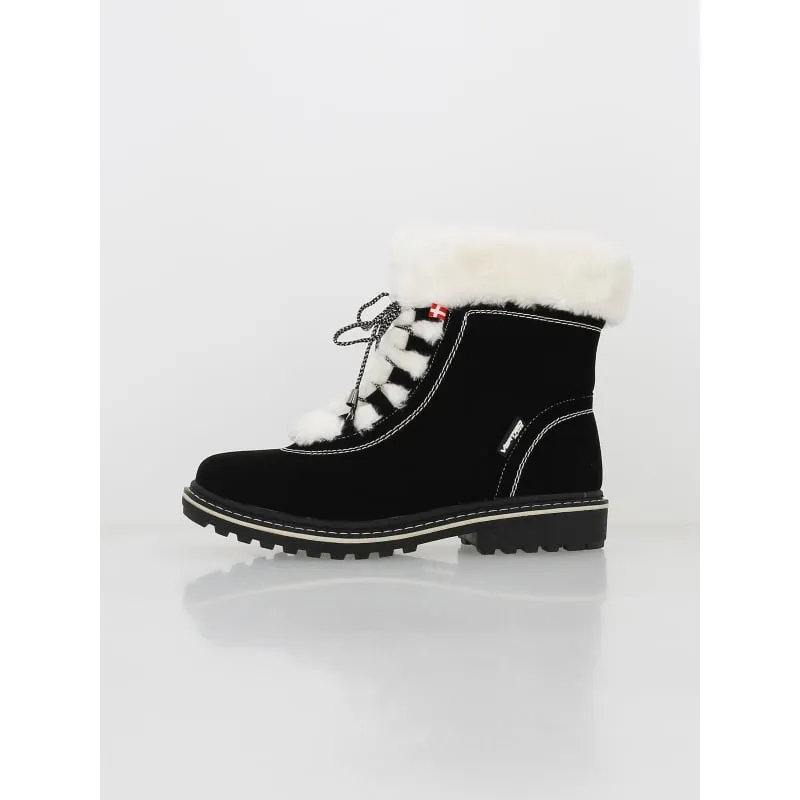 Bottes de neige sacha noir femme - Alpes Vertigo | wimod