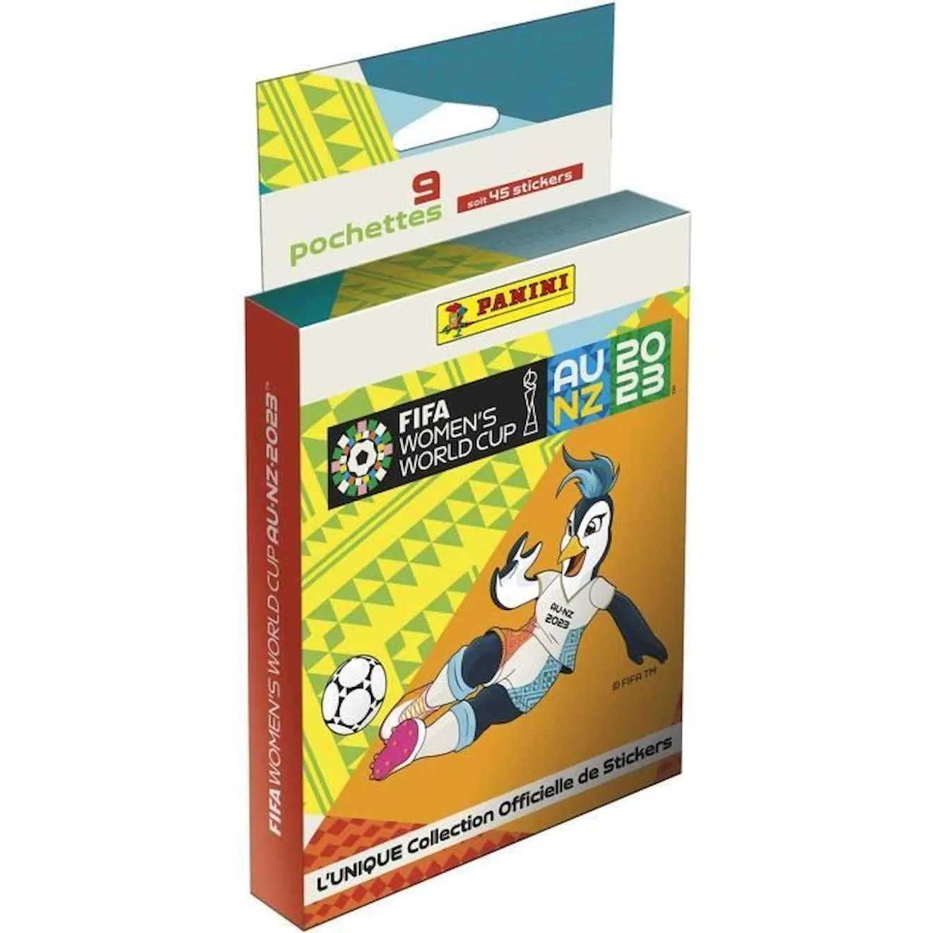 Boîte de 9 pochettes Coupe de monde féminine de la FIFA 2023™ - PANINI blanc - 