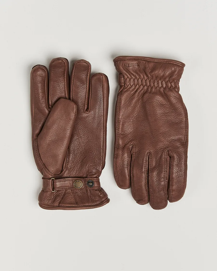 Burensvik Deerskin Wool Pile Glove Cork