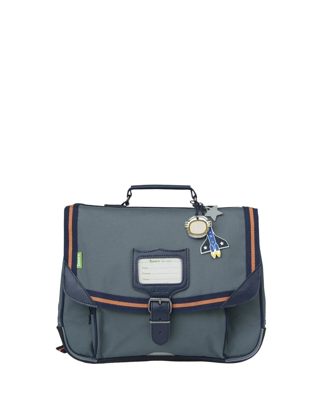 Cartable 35 Tann's Thomas Ref 35188 Gris 35*27*14.5 cm