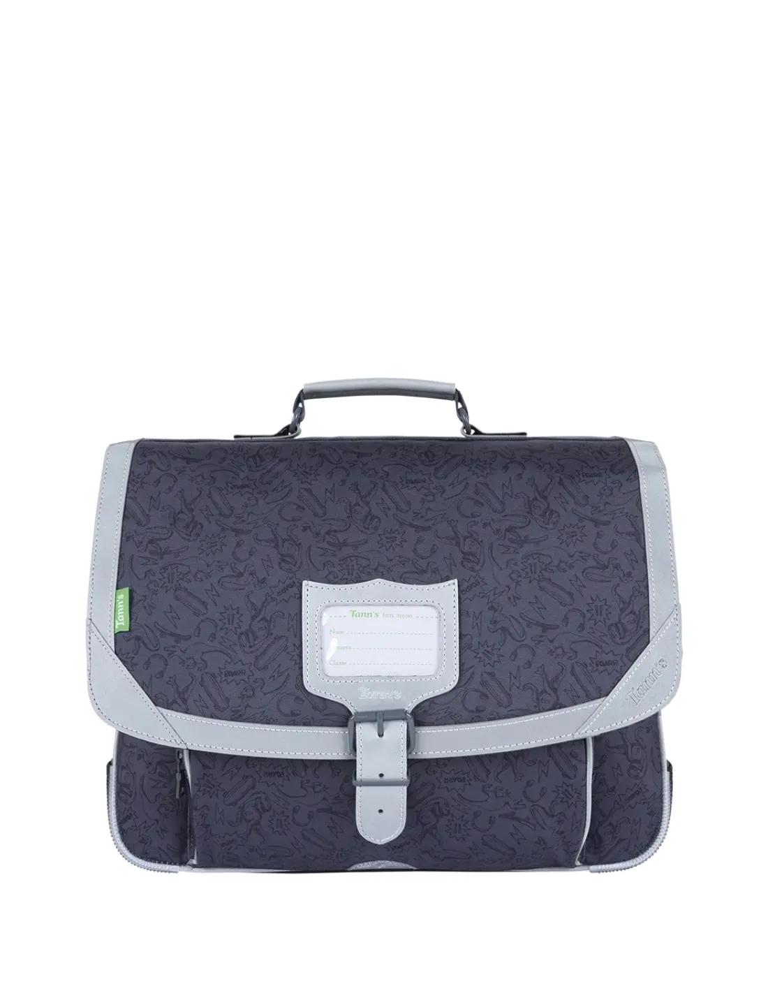 Cartable 38 Tann's Owen Ref 5-38272 Gris 35*27*14.5 cm