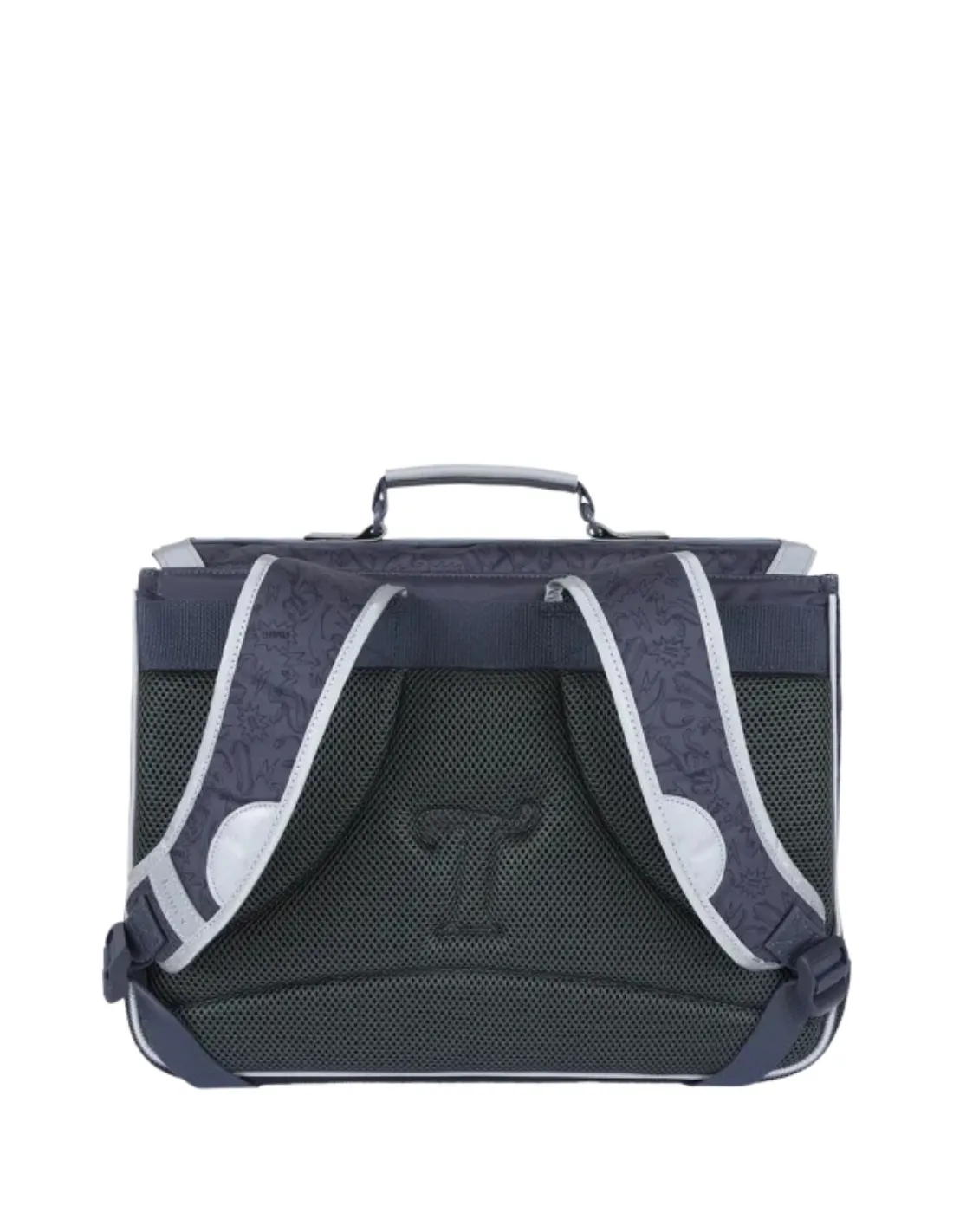 Cartable 38 Tann's Owen Ref 5-38272 Gris 35*27*14.5 cm