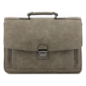 Cartable A4 DIFFERENCE Taupe Jarl Hexagona - Sac à dos Homme sur MenCorner