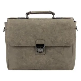 Cartable A4 DIFFERENCE Taupe Liam Hexagona - Sac à dos Homme sur MenCorner