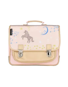 Cartable Moyen Constellation Rose