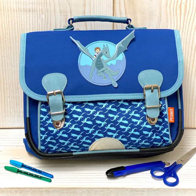 Cartable - Planete Ecole - Le Voyage Fantastique Dragon - Pylones