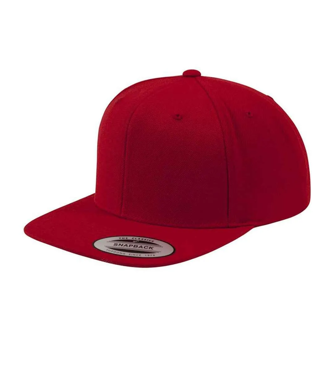 Casquette ajustable classic homme rouge Flexfit