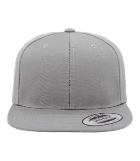 Casquette ajustable classique homme gris chiné Yupoong