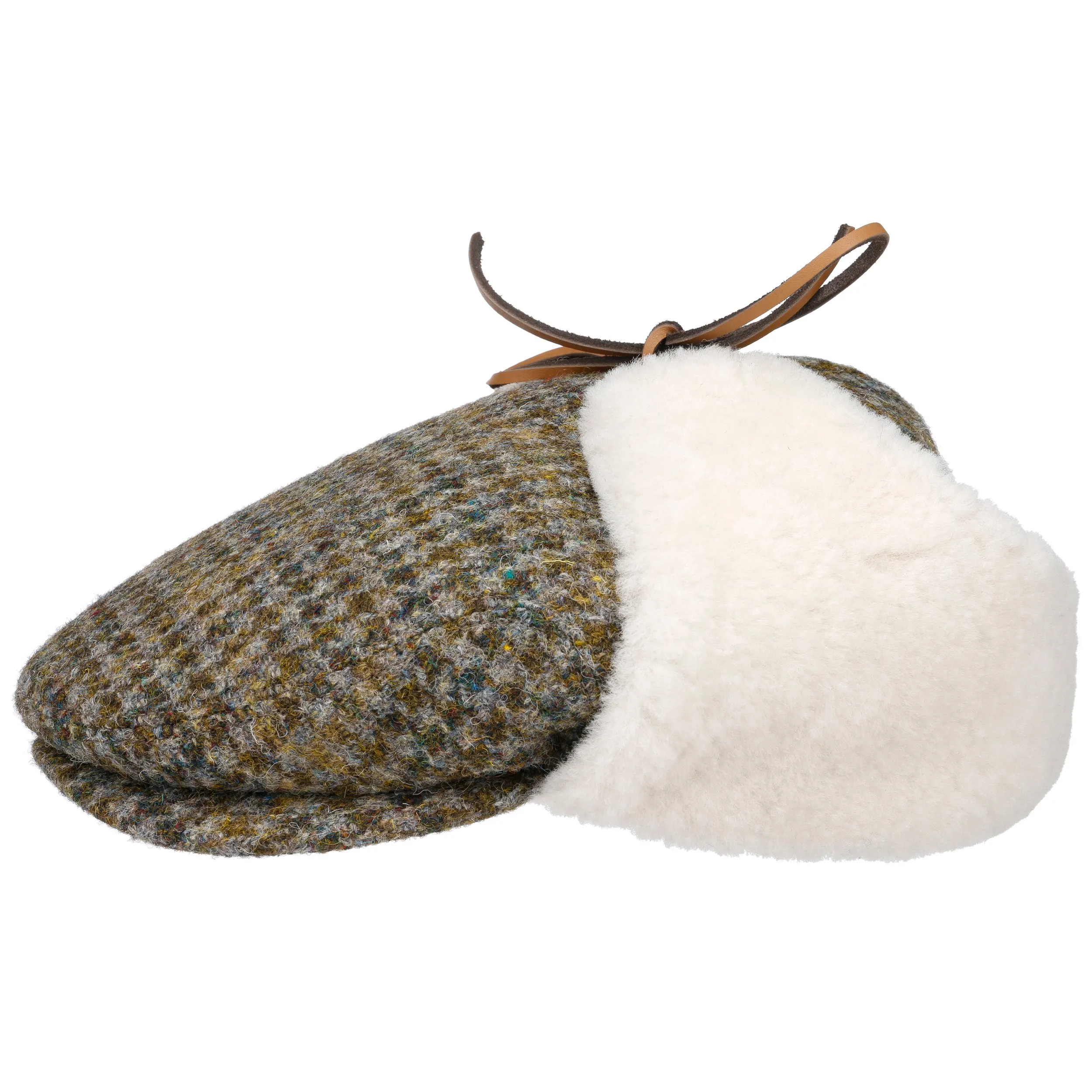 Casquette avec Oreillettes Harris Tweed by Lierys --> Chapeaux, casquettes & bonnets en ligne ▷ Chapeaushop