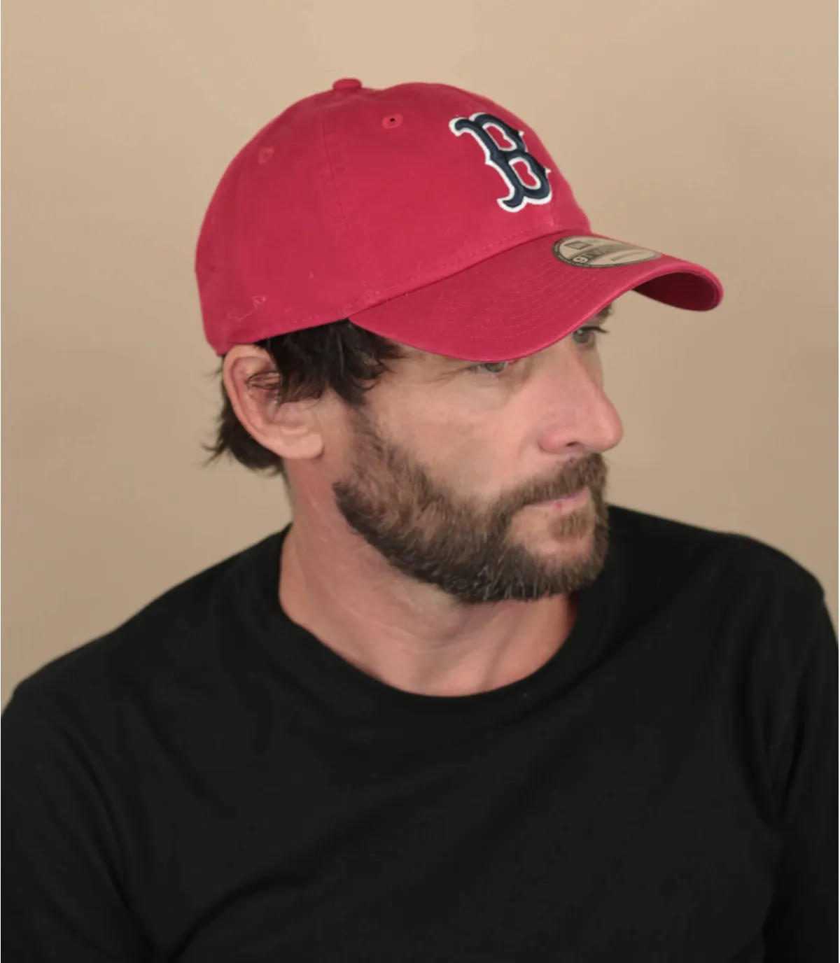 Casquette baseball Boston rouge - Casquette MLB Core Clasiic 9Twenty Boston scarlet New Era : Headict