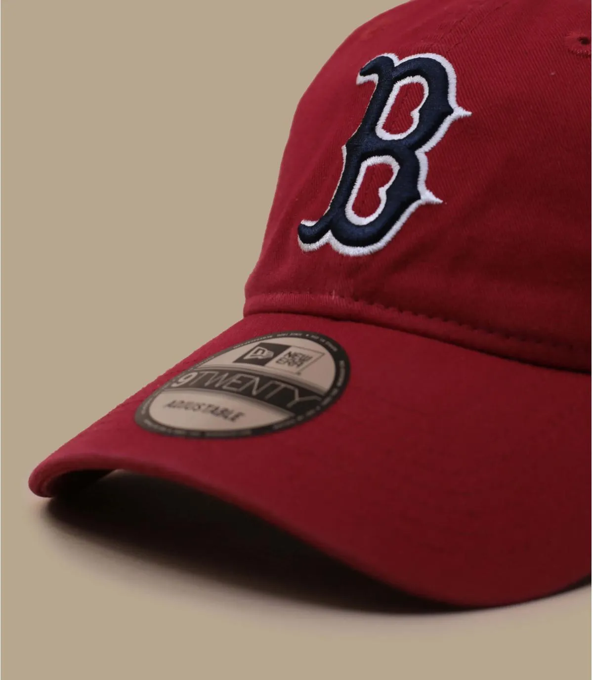 Casquette baseball Boston rouge - Casquette MLB Core Clasiic 9Twenty Boston scarlet New Era : Headict