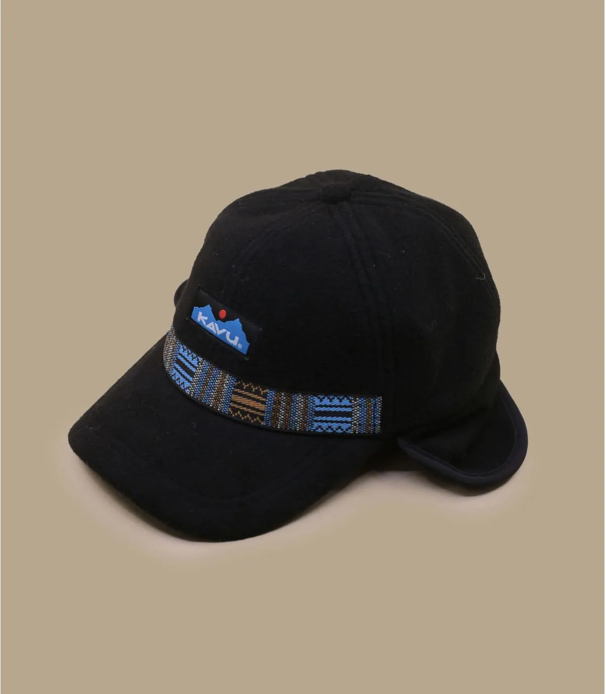 Casquette baseball noire polaire - Barr Creek black Kavu : Headict