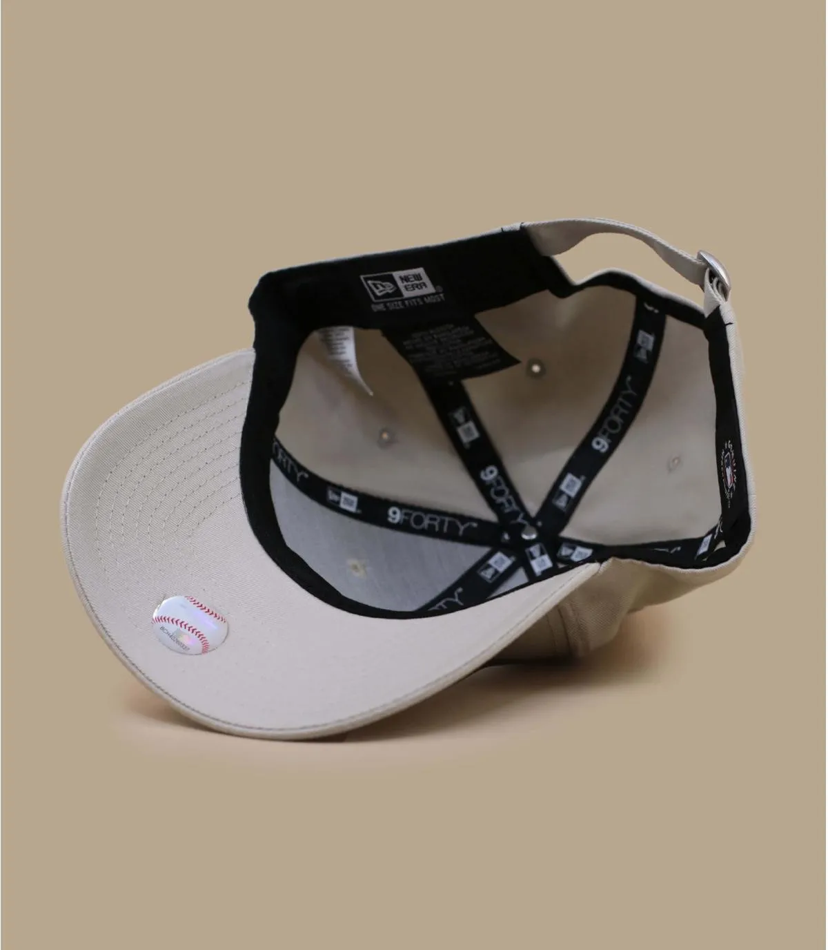 Casquette baseball Sox beige - Casquette League Ess 9Forty Sox stone tappenade New Era : Headict