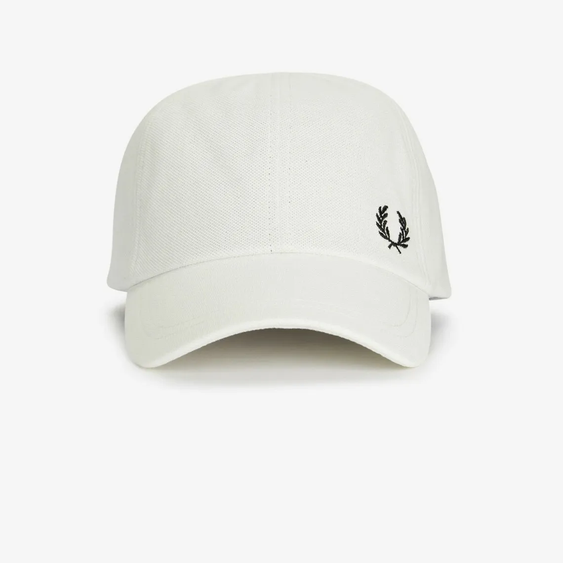 Casquette classique piquée blanc en coton Fred Perry - Casquette Homme sur MenCorner