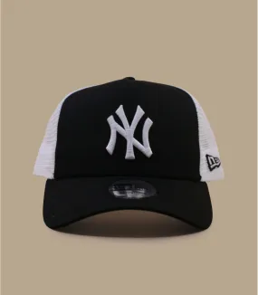 Casquette Clean Trucker New york NY noire - Casquette Clean Trucker New york NY noire New Era : Headict