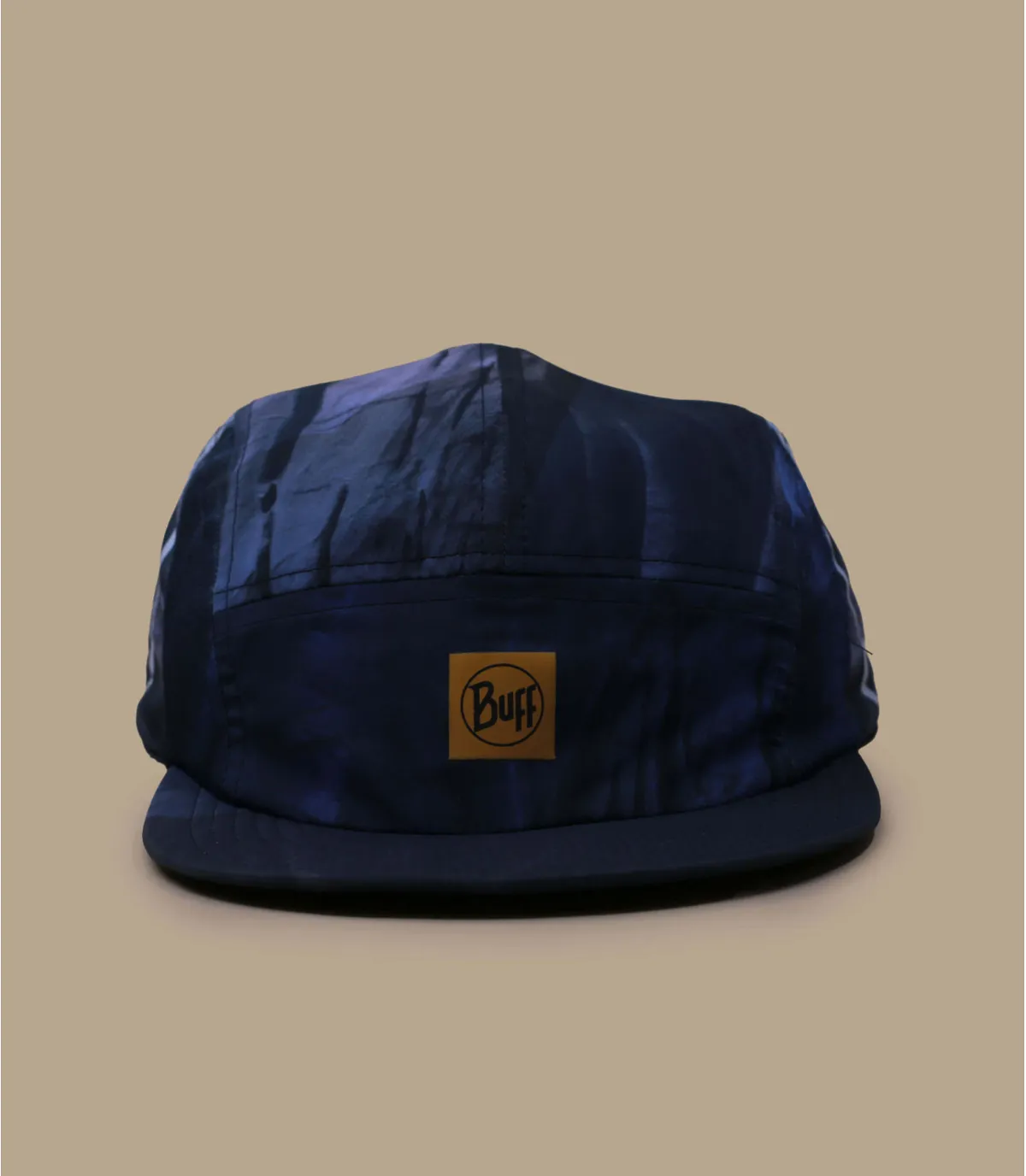 Casquette five panel bleue eco-responsable - Casquette 5 Panel Go arius bue Buff : Headict