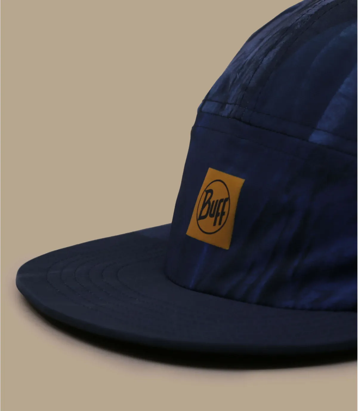 Casquette five panel bleue eco-responsable - Casquette 5 Panel Go arius bue Buff : Headict