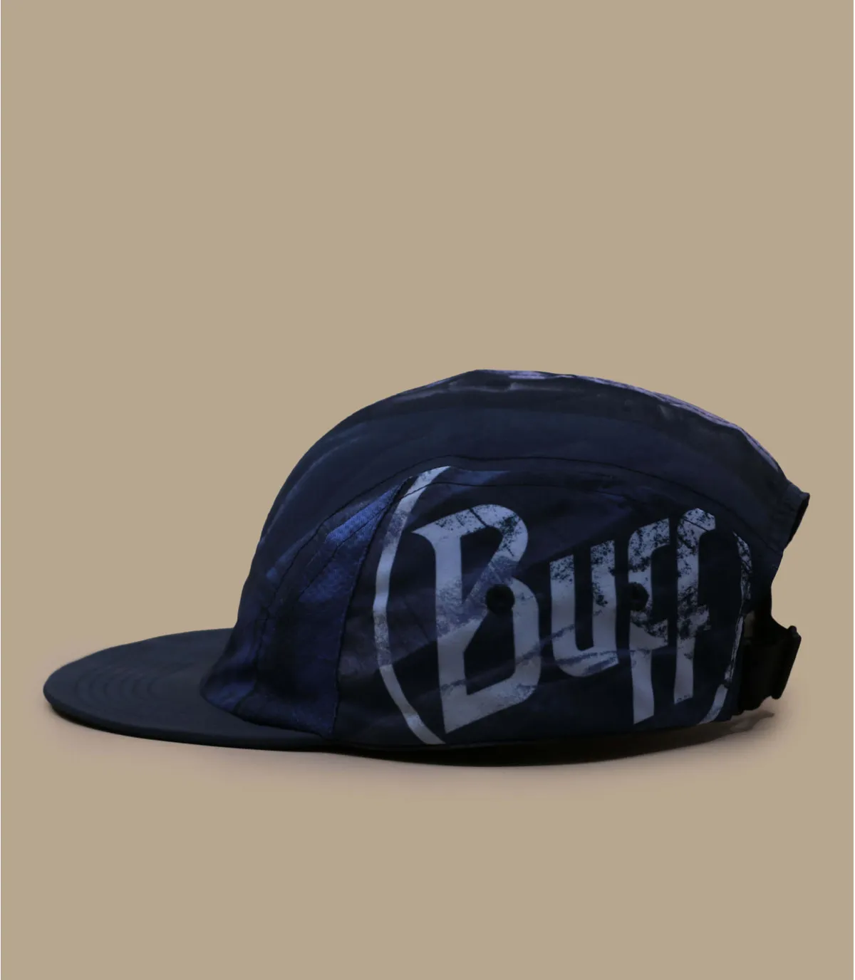 Casquette five panel bleue eco-responsable - Casquette 5 Panel Go arius bue Buff : Headict