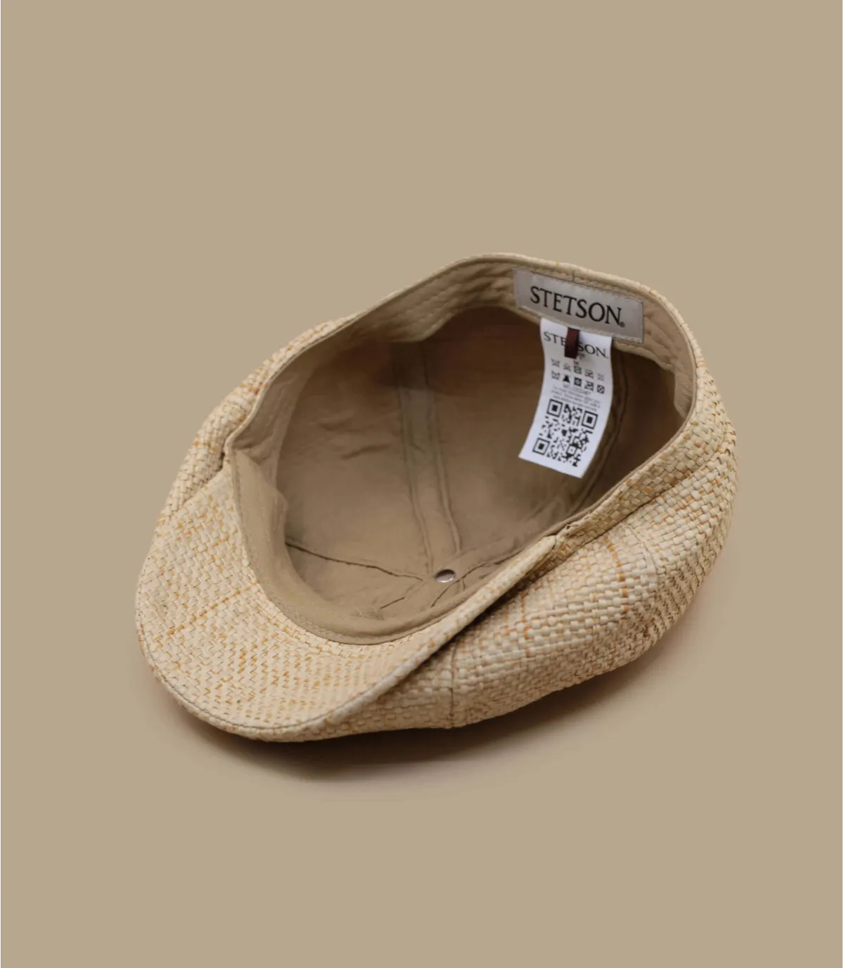 Casquette gavroche stetson paille - Hatteras Toyo natura mix Stetson : Headict