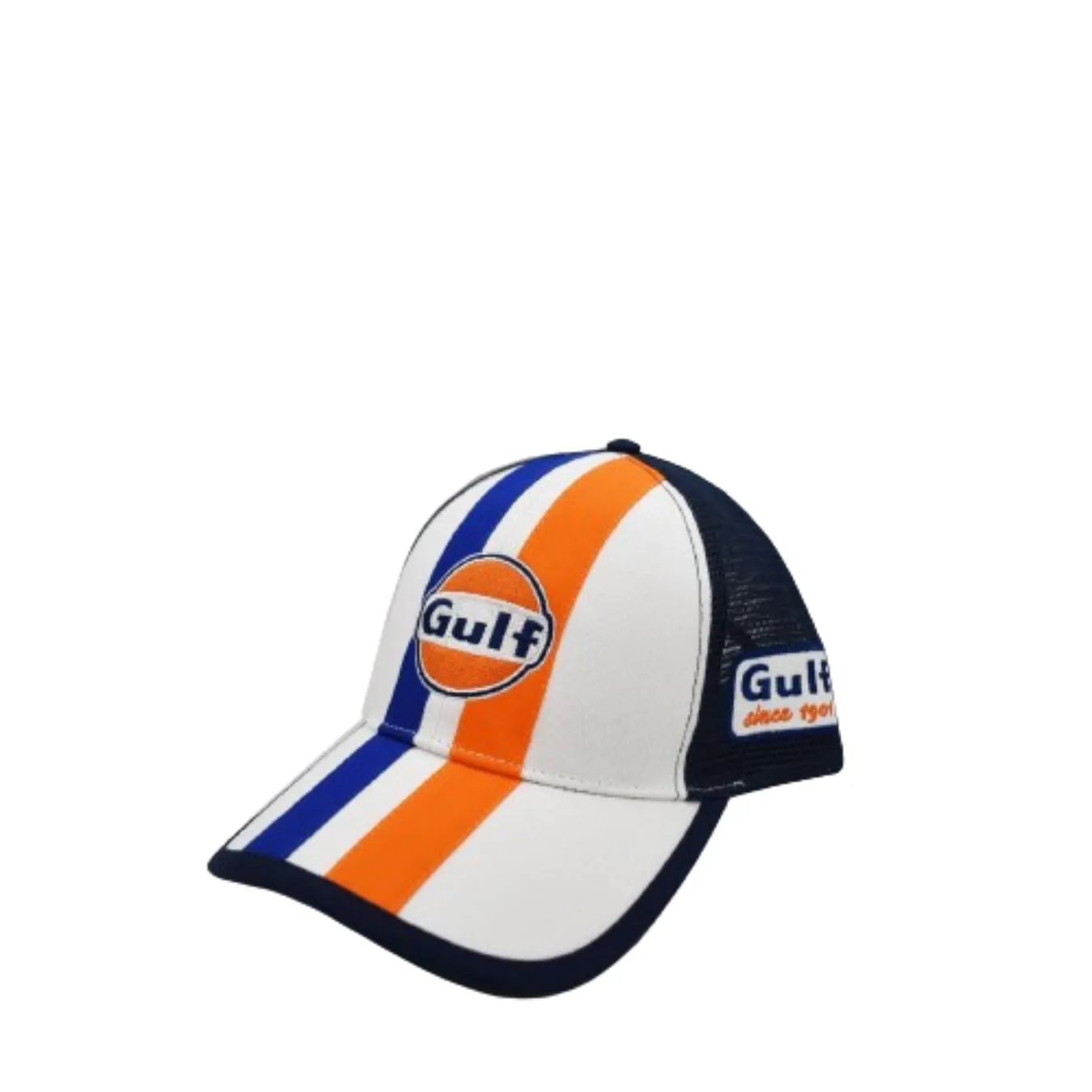 Casquette GULF Racing Timeless History Blanche GUF24_CAS_RAC