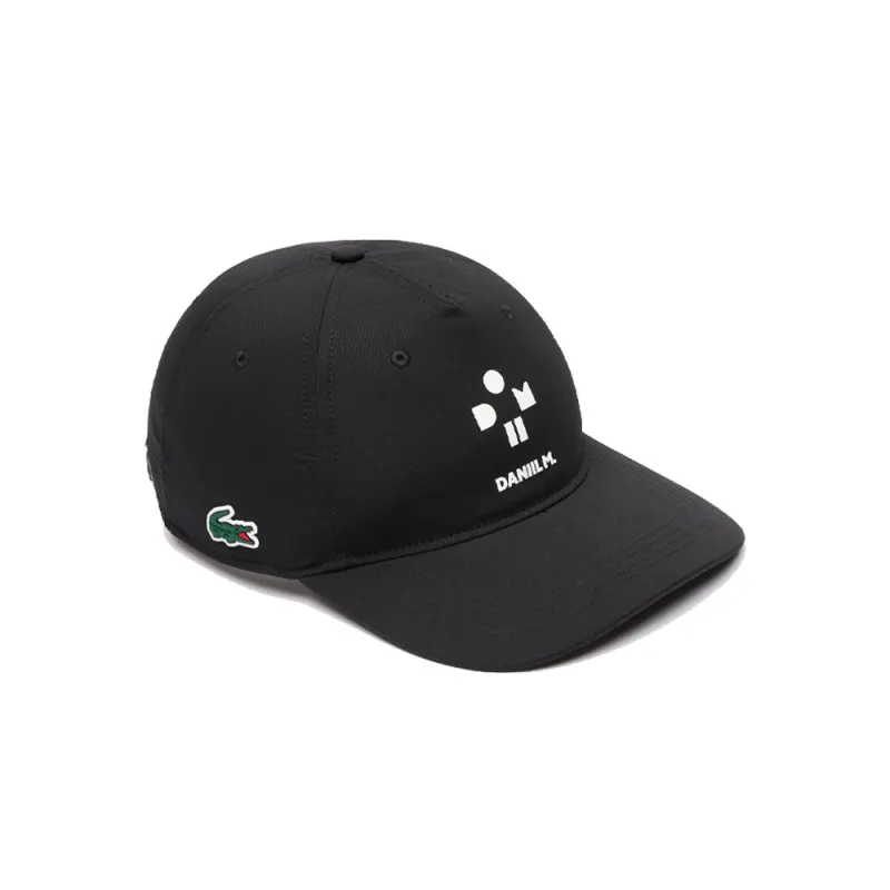 CASQUETTE LACOSTE TENNIS X DANIIL MEDVEDEV NOIRE