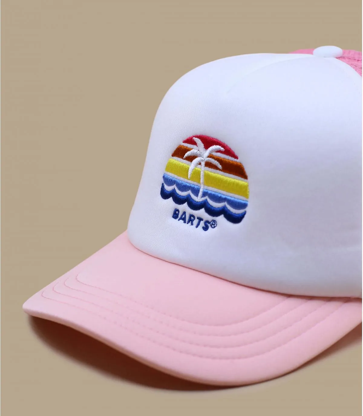 casquette trucker enfant rose - Club Kids pink Barts : Headict