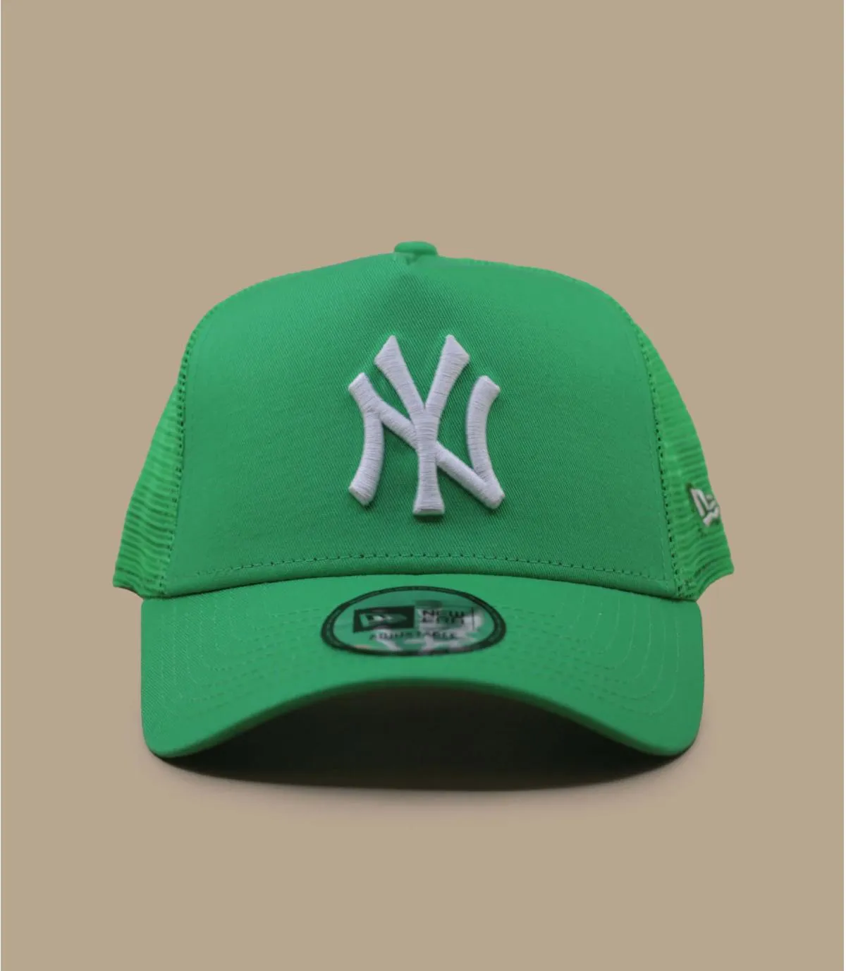 Casquette trucker NY verte - Casquette League Ess Trucker NY green New Era : Headict