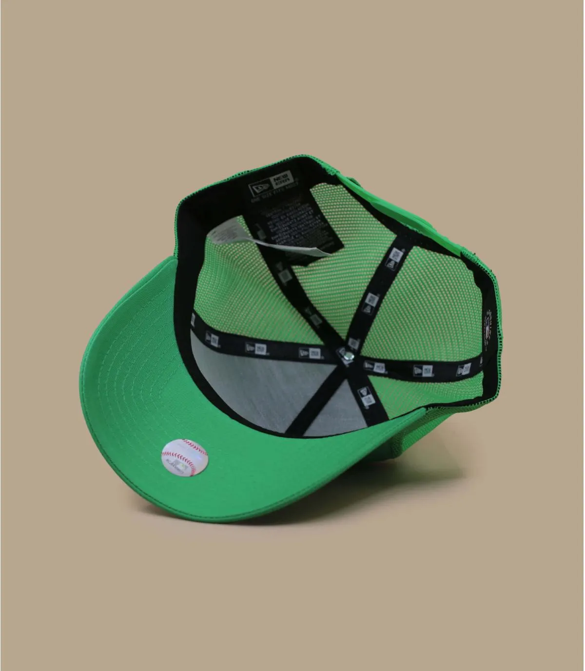 Casquette trucker NY verte - Casquette League Ess Trucker NY green New Era : Headict