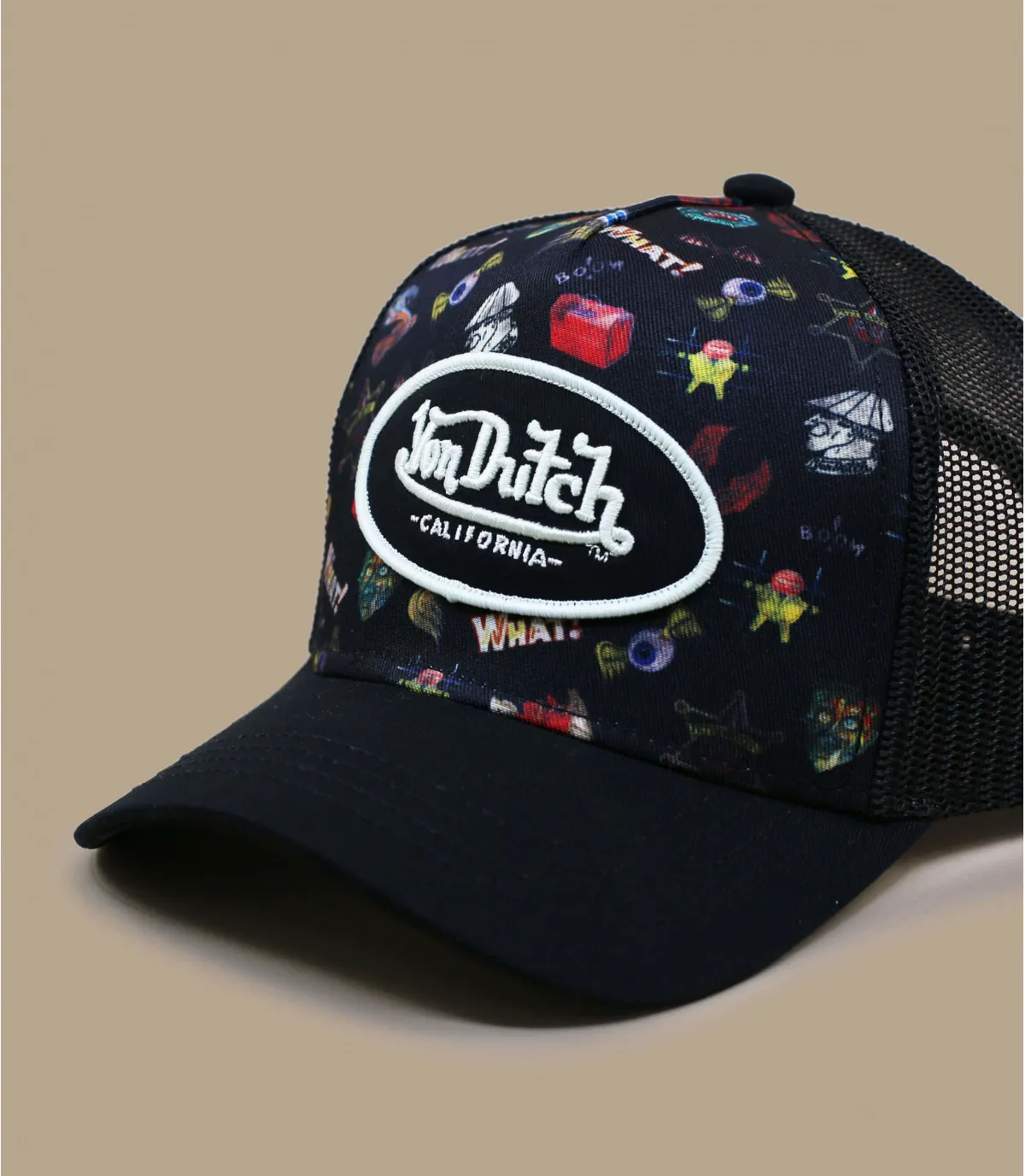 casquette trucker tatouages - Trucker Tattoo black Von Dutch : Headict