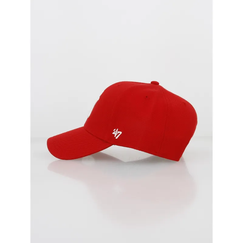 Casquette yankees snapback rouge - 47 Brand | wimod